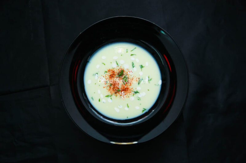 Velouté de patates douces épicé 